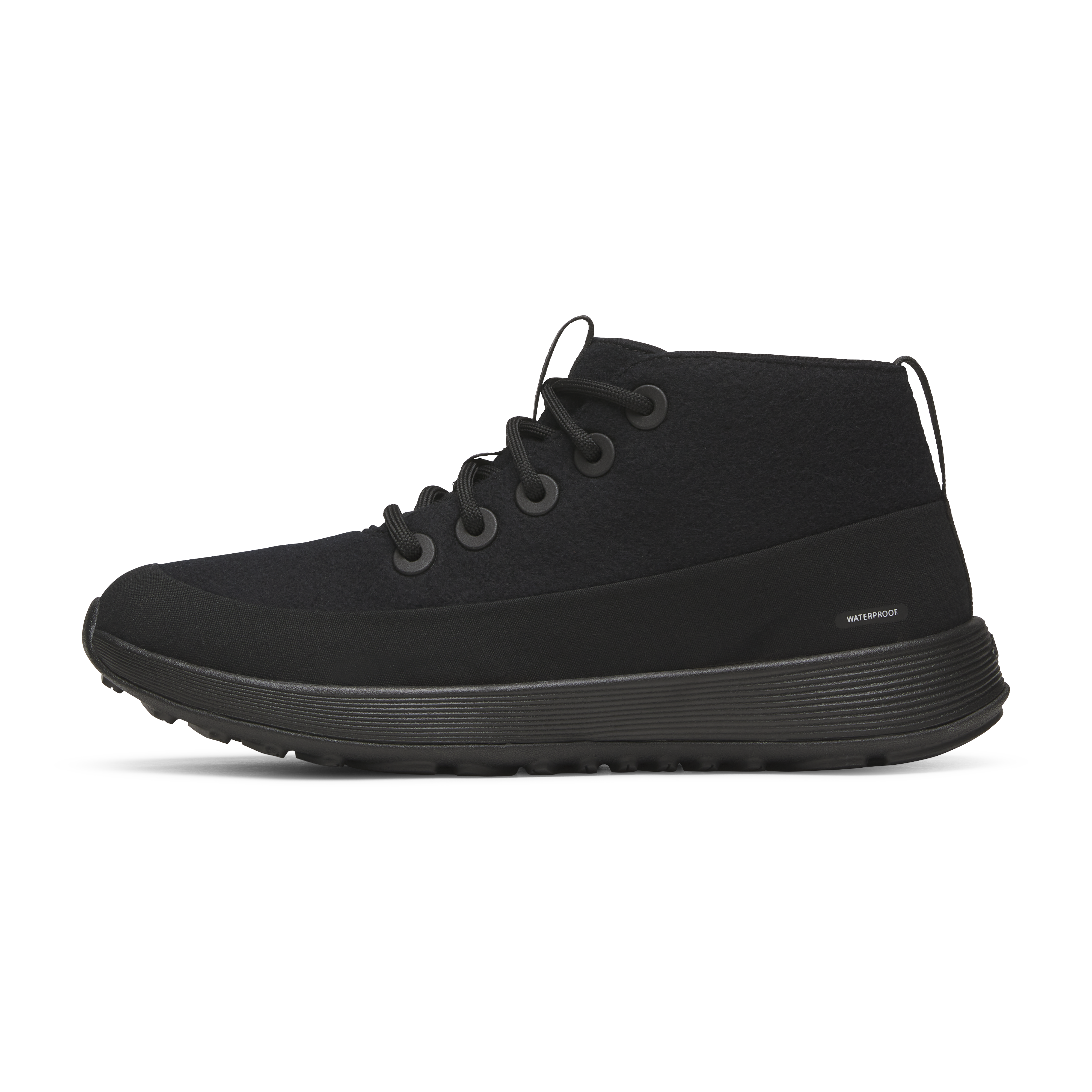 Women's Wool Runner NZ Mid Waterproof - Natural Black (Natural Black Sole)